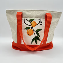 Load image into Gallery viewer, Yafa Large Tote in Orange