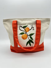 Load image into Gallery viewer, Yafa Large Tote in Orange