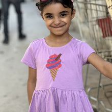 Load image into Gallery viewer, Purple Ice Cream Dress