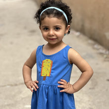 Load image into Gallery viewer, Navy Popsicle Dress