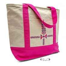 Load image into Gallery viewer, Pink Large Tote