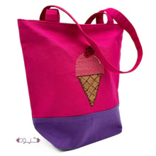 Load image into Gallery viewer, Ice Cream Kids Tote Bag