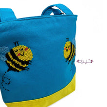 Load image into Gallery viewer, Bees Kids Tote Bag