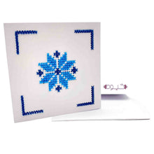 Load image into Gallery viewer, Blue Star Greeting Card