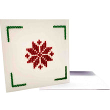 Load image into Gallery viewer, Red Star Greeting Card
