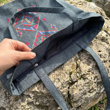 Load image into Gallery viewer, Colorful Tote with Zipper