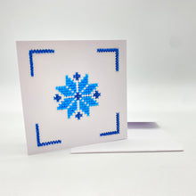 Load image into Gallery viewer, Blue Star Greeting Card
