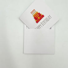 Load image into Gallery viewer, Happy Birthday Red Cake Card