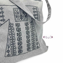 Load image into Gallery viewer, Grey Thobe Tote Bag
