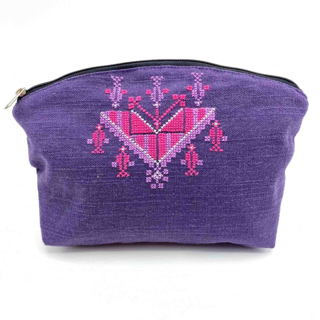 Purple Pouch Bag