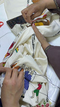 Load image into Gallery viewer, لوحة العرس الفلسطيني تطريز يدوي The Palestinian Wedding
