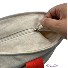 Load image into Gallery viewer, Yafa Large Tote in Orange

