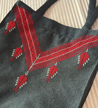 Load image into Gallery viewer, Vibrant Red Saru Bag with Zipper
