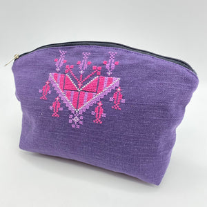 Purple Pouch Bag