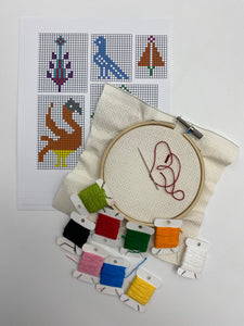 A B C's of Embroidery Kit
